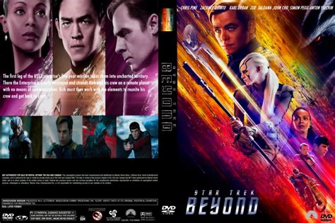 Star Trek Beyond dvd cover (2016) R1 Custom