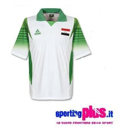 Iraq's National Soccer Jersey 2010/11 Away by Peak - SportingPlus ...