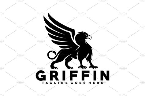 Griffin Logo by herulogo on @creativemarket | Griffin logo, Griffin, Griffin tattoo