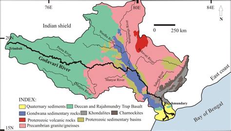 Godavari River System In India - UPSC IAS