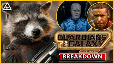 Guardians Of The Galaxy Vol. 3 Trailer Breakdown & Easter Eggs (Nerdist ...