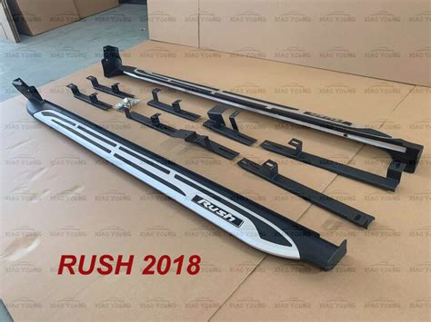 Aluminum Side Step Running Board Bar for Rush 2018+ - Side Step and Rush Side Step