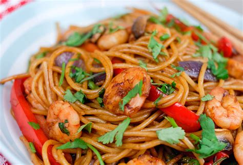 Chinese Stir-fried Spaghetti | Mrs P's Kitchen