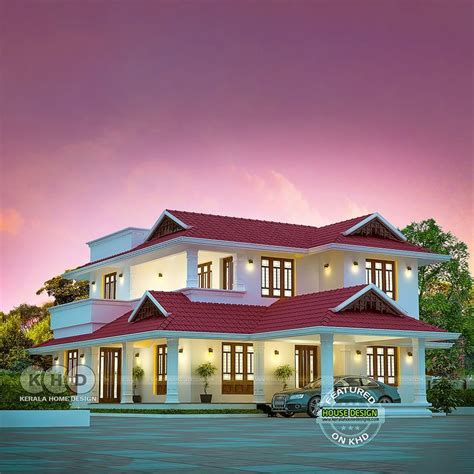 Beautiful Kerala house design 2130 square feet | Kerala house design, Beautiful house plans ...