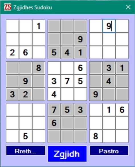 Sudoku solver