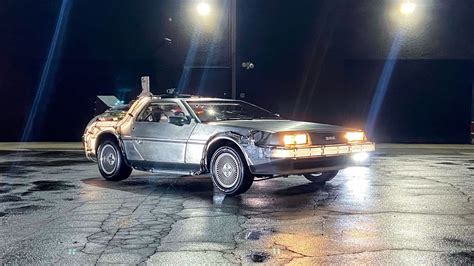 "Back To The Future" DeLorean time machine replica up for sale