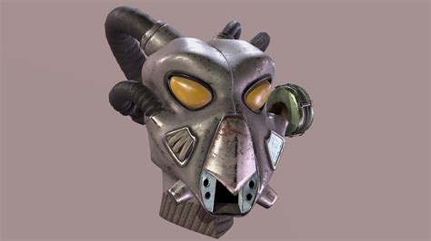 Fallout: Advanced Power Armor Helmet - Download Free 3D model by Cryostatic [78025b5] - Sketchfab