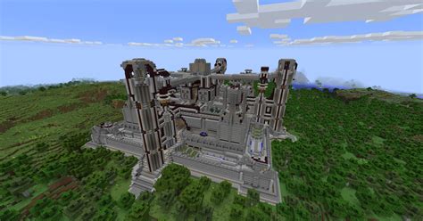 [Build] This is the Citadel a spawn area I've been building for 5 ...