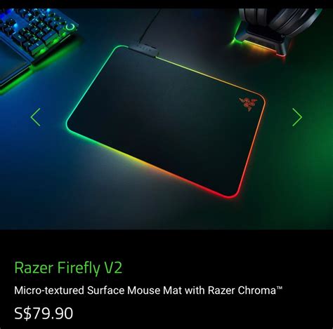 Razer firefly v2, Computers & Tech, Parts & Accessories, Mouse & Mousepads on Carousell