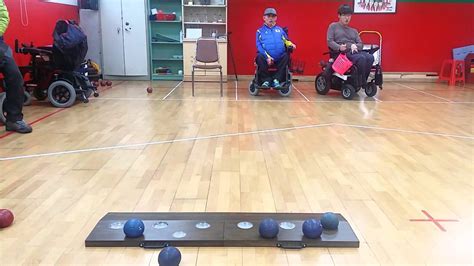 Boccia Training with a Sport equipment - YouTube