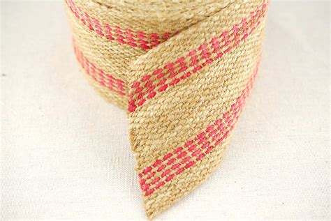 Upholstery Webbing Red 3.5" x 10yds