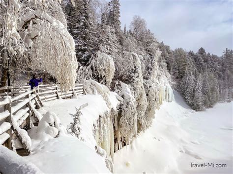 Incredible Tahquamenon Falls Winter Activities,Pictures, Map,Adventure