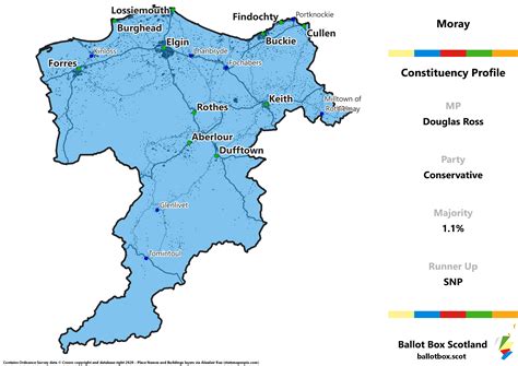 Moray Constituency Map – Ballot Box Scotland