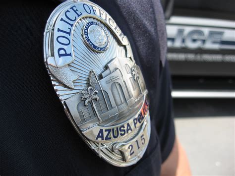 Azusa Police Department Badge | The badge of the department … | Flickr