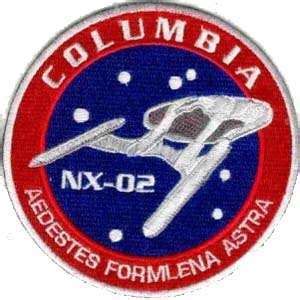 Star Trek NX-02 Columbia 4" Patch - SciFi Geeks