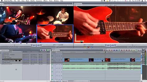 FCP 7 multi cam editing tutorial MPEG 4 PAL 1280x720 - YouTube