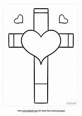 Crosses Coloring Pages Printable sketch template