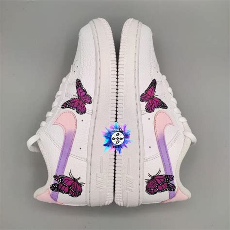 Butterfly Air Force 1 Custom - KingShooz Shop