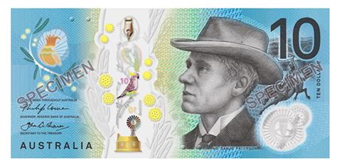 World Paper Money - New Australian $10 Banknote Enters Circulation