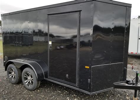 6ft Wide Trailers | 6 by 12 Tandem Axle Enclosed Trailers