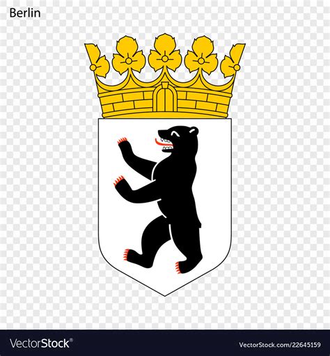 Emblem of berlin Royalty Free Vector Image - VectorStock