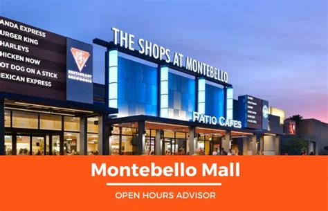 Montebello Mall Hours: Opening, Closing & Holidays Hours | February 2024