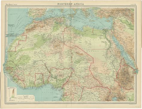 Northern Africa Map