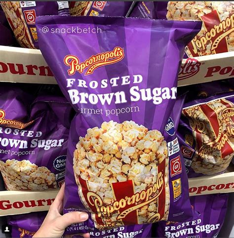 Popcornopolis Frosted Brown Sugar Gourmet Popcorn @ Costco Gourmet ...