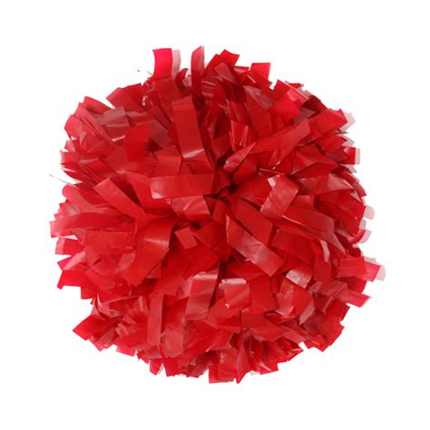 Plastic Red 6" Pom - I Love Cheer®