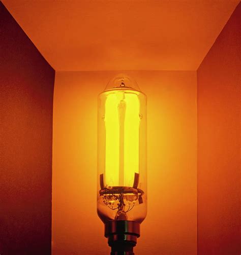 Low-pressure Sodium Lamp (lps) Photograph by Dorling Kindersley/uig - Pixels