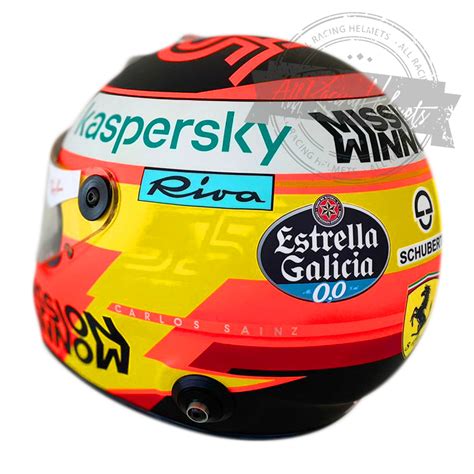 Carlos Sainz 2021 F1 Replica Helmet Scale 1:1 – All Racing Helmets