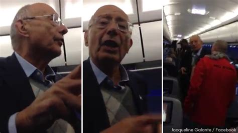 Ex-US Senator Alfonse D'Amato escorted off plane for making a commotion ...