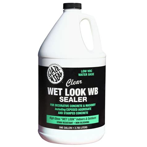 Glaze 'N Seal 1 gal. Wet Look Water Base Sealer-173 - The Home Depot