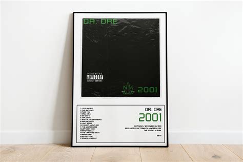 Dr. Dre 2001 Album Cover Print Poster Print Wall Art | Etsy