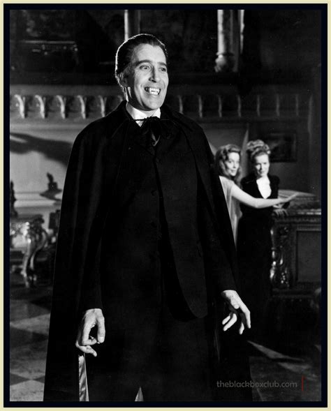 The Black Box Club: CHRISTOPHER LEE: DRACULA PRINCE OF DARKNESS: PROMO STILL.