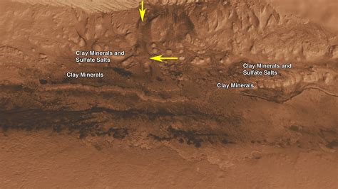 Lower Portion of Mound Inside Gale Crater – NASA Mars Exploration