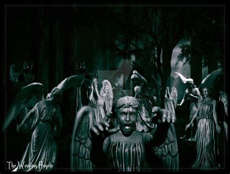 The weeping angels by jradart on DeviantArt