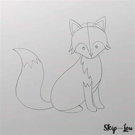 How to Draw A Fox: A Step-by-Step Guide | Skip To My Lou