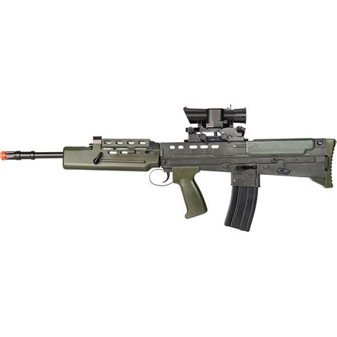 300 FPS HFC SA80 L85 FULL SIZE BULLPUP SPRING AIRSOFT RIFLE GUN w/ 6mm ...