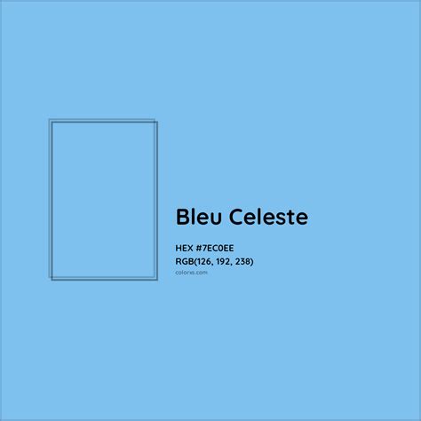 About Bleu Celeste - Color meaning, codes, similar colors and paints ...