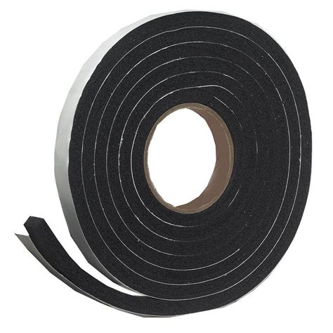 Frost King E/O 3/4 in. x 5/16 in. x 10 ft. Black High Density Rubber ...