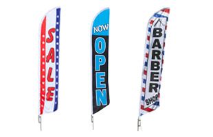 Advertising Flags | Outdoor Custom & Pre-Printed Promotional Banners ...