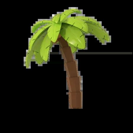 Coconut Tree 3D Illustration - Free Download Holidays 3D Illustrations ...