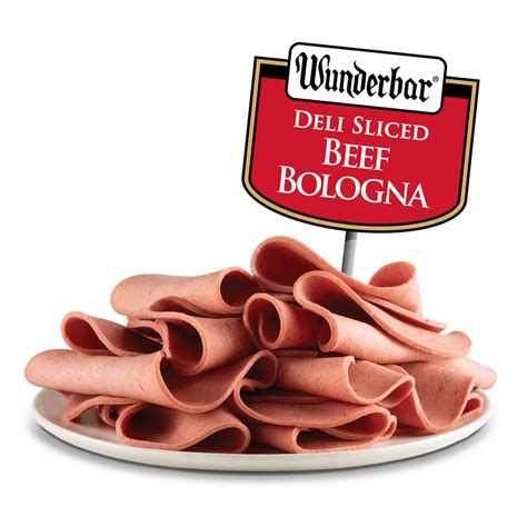 Wunderbar® German Brand Beef Bologna, Deli Sliced - Walmart.com ...