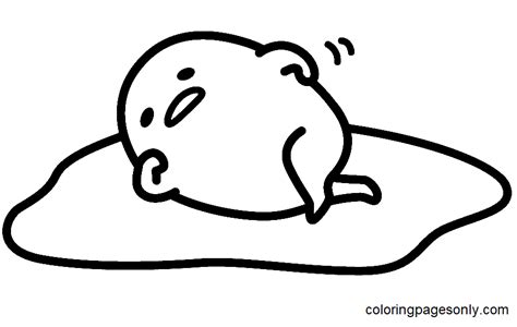 24+ gudetama coloring pages - EathanMiron