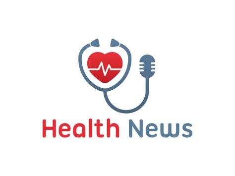 Health News Logo by Martin James on Dribbble