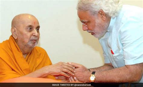 Have Lost A Father In Pramukh Swami, Says PM Narendra Modi