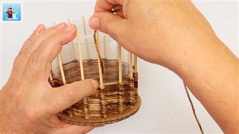 Basket weaving for beginners | Do it yourself | DIY home decor| How to basket making - YouTube