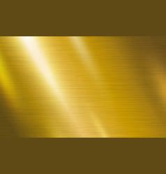 Golden background abstract light gold metal Vector Image