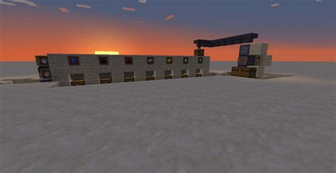 Simple Hopper Sorting System Minecraft Project